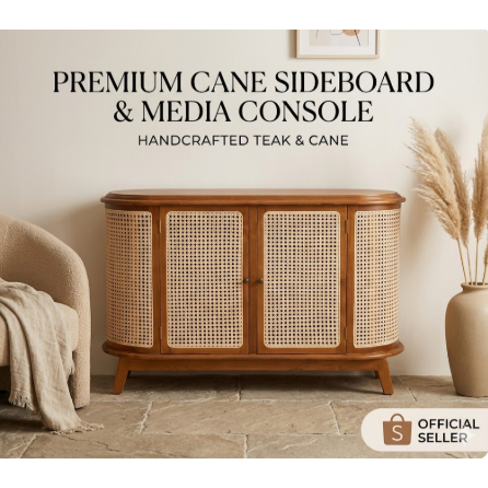 Jeparafurnitureteak - SIDEBOARD /BUFET/CREDENZA/ BUFET ROTAN