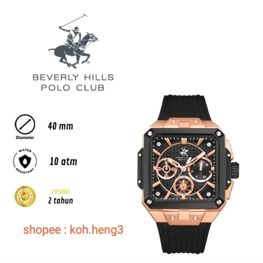 jam tangan pria brand polo