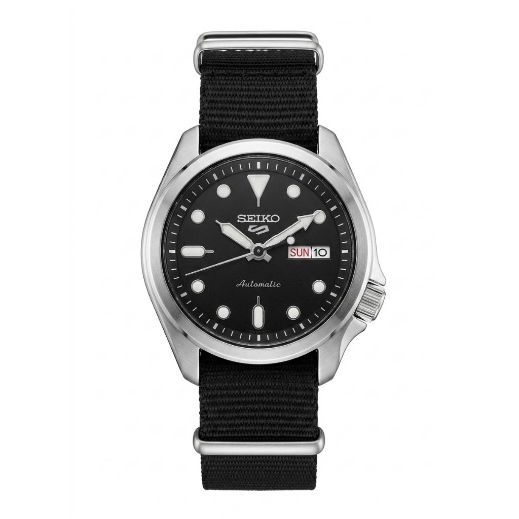 Jam Tangan Seiko SRPE67K1 Tali Hitam Pria