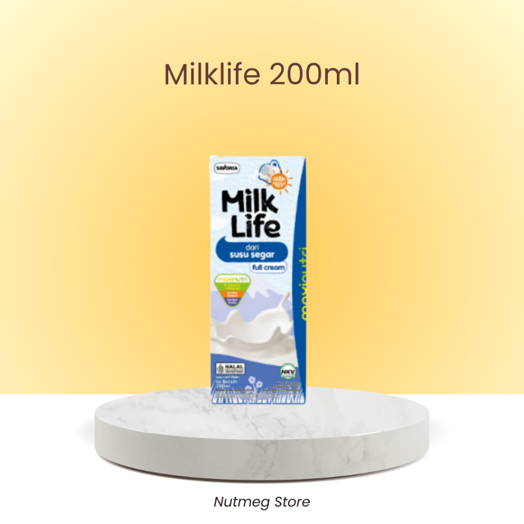 Susu UHT Milk Life 200ml