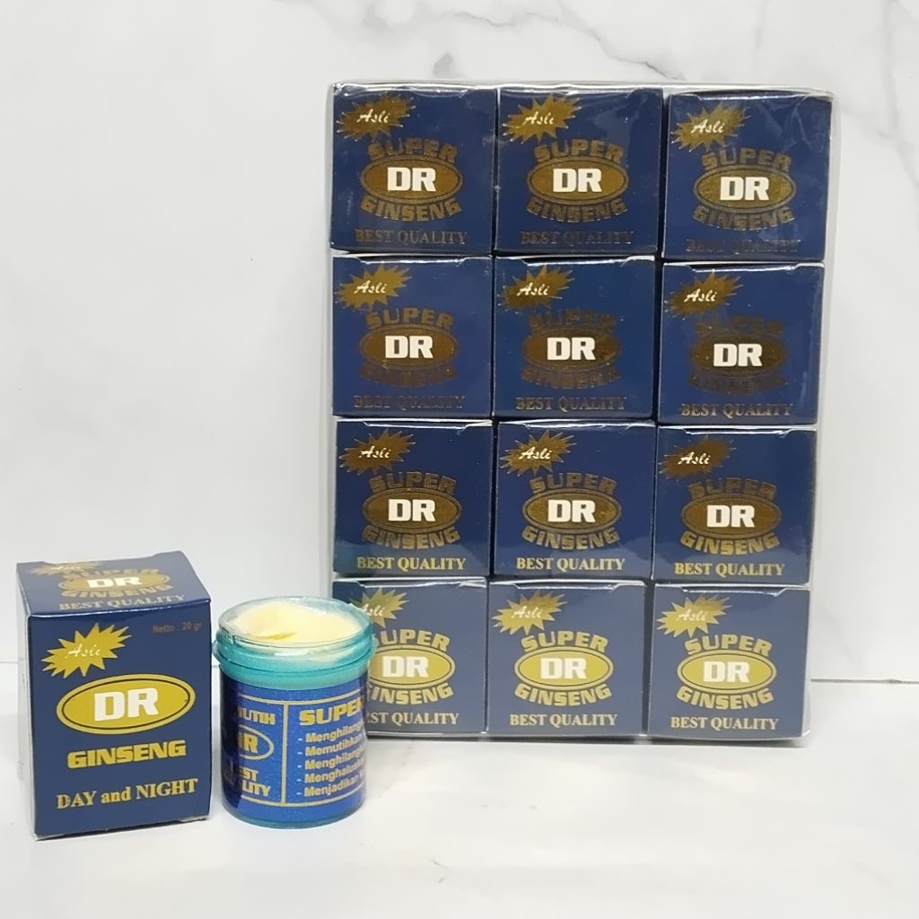 Cream Dr Ginseng Super Whitening Pelembab Wajah