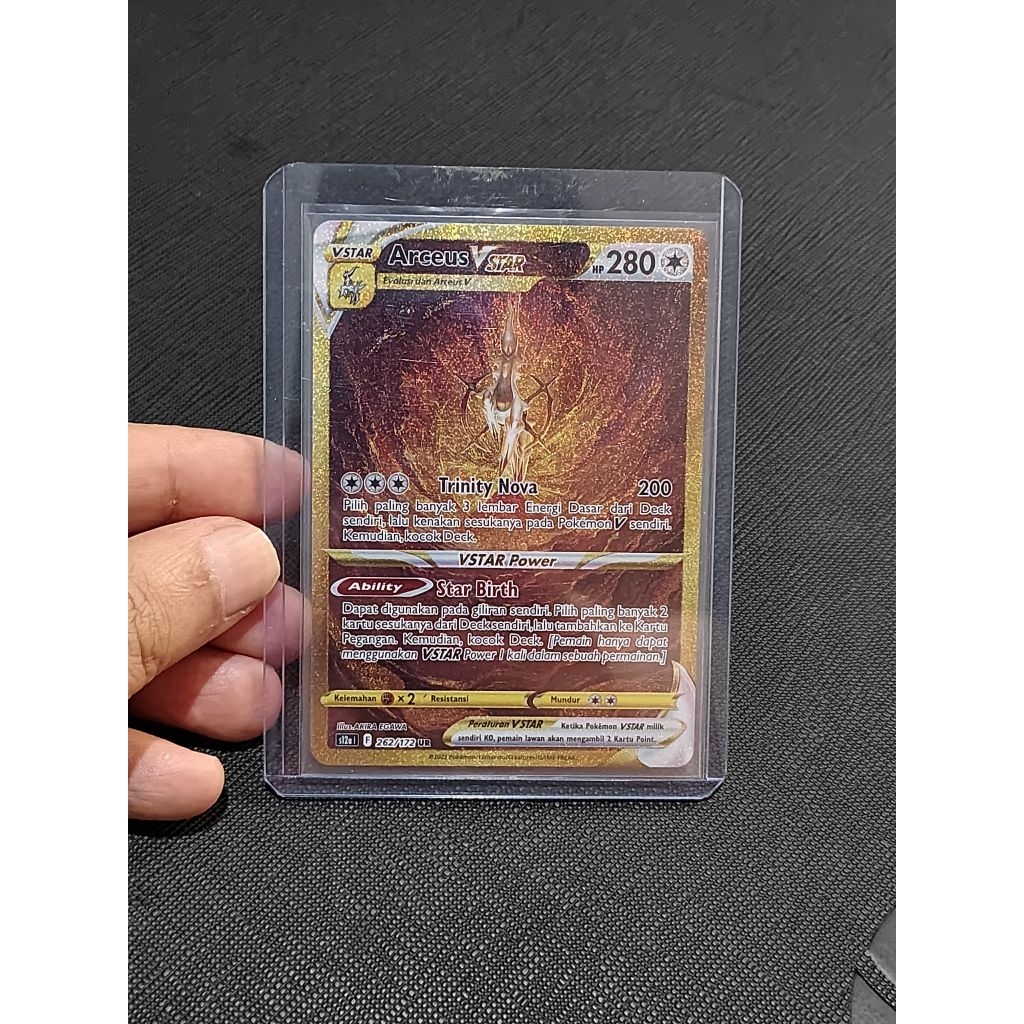 Arceus VSTAR UR 262/172 Pokemon TCG Indonesia