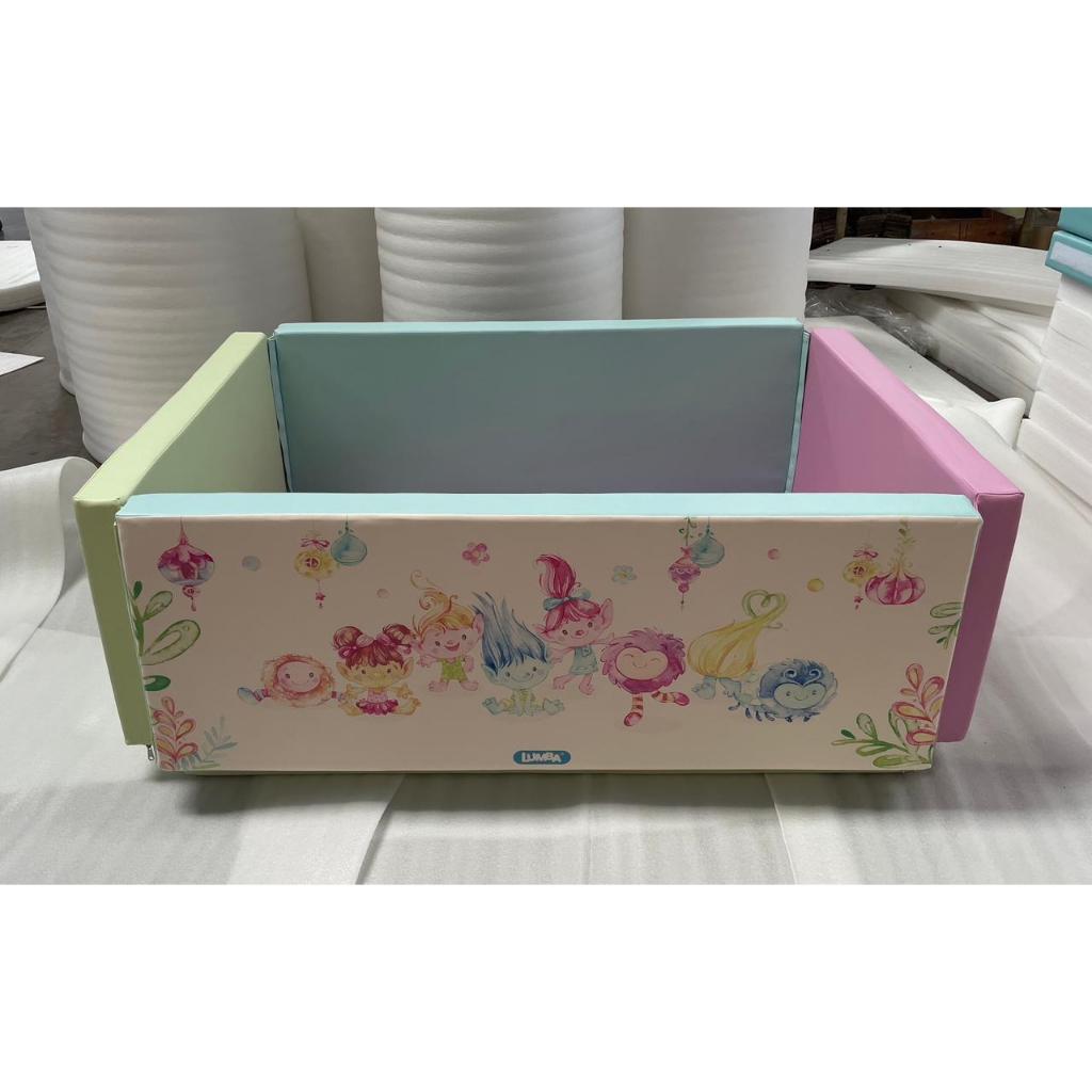 Lumba BumperBed & Playground Antibacterial Wonderland | Bumpermat | Playmat | Box bayi | Matras Bayi