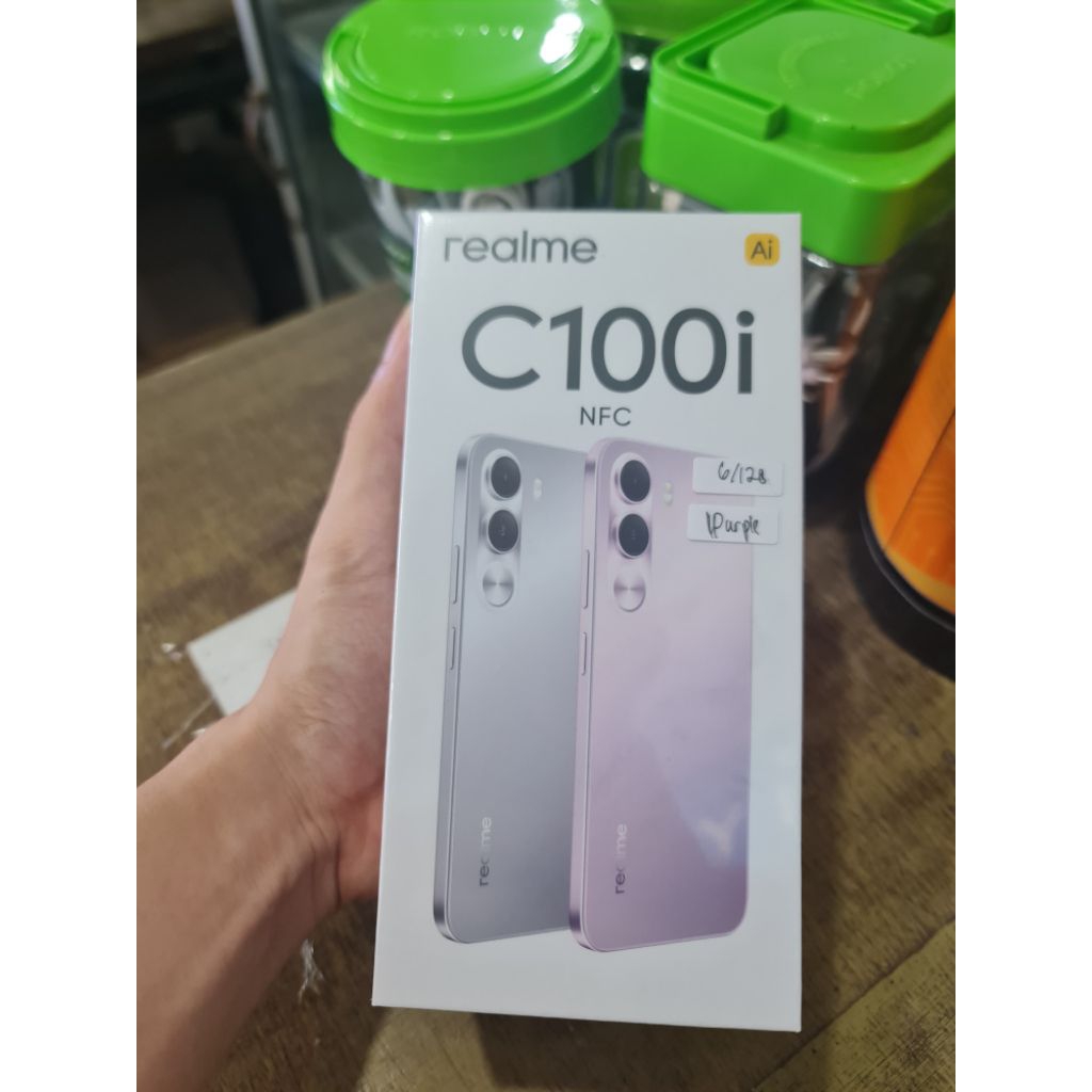 Realme C100i Ram 4+8/128GB & 4+8/256GB & 6+12/128GB - LCD 6,8in - 7000mAh - Reverse Charging - IP64 