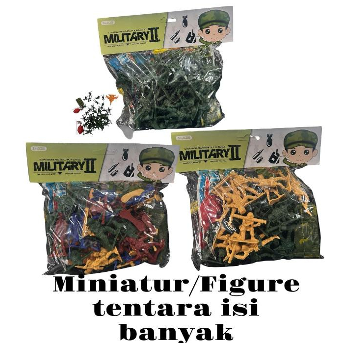 COD MAINAN ANAK FIGURE TENTARA SET ISI BANYAK BAHAN PREMIUM/MINIATURE TENTARA PRAJURIT