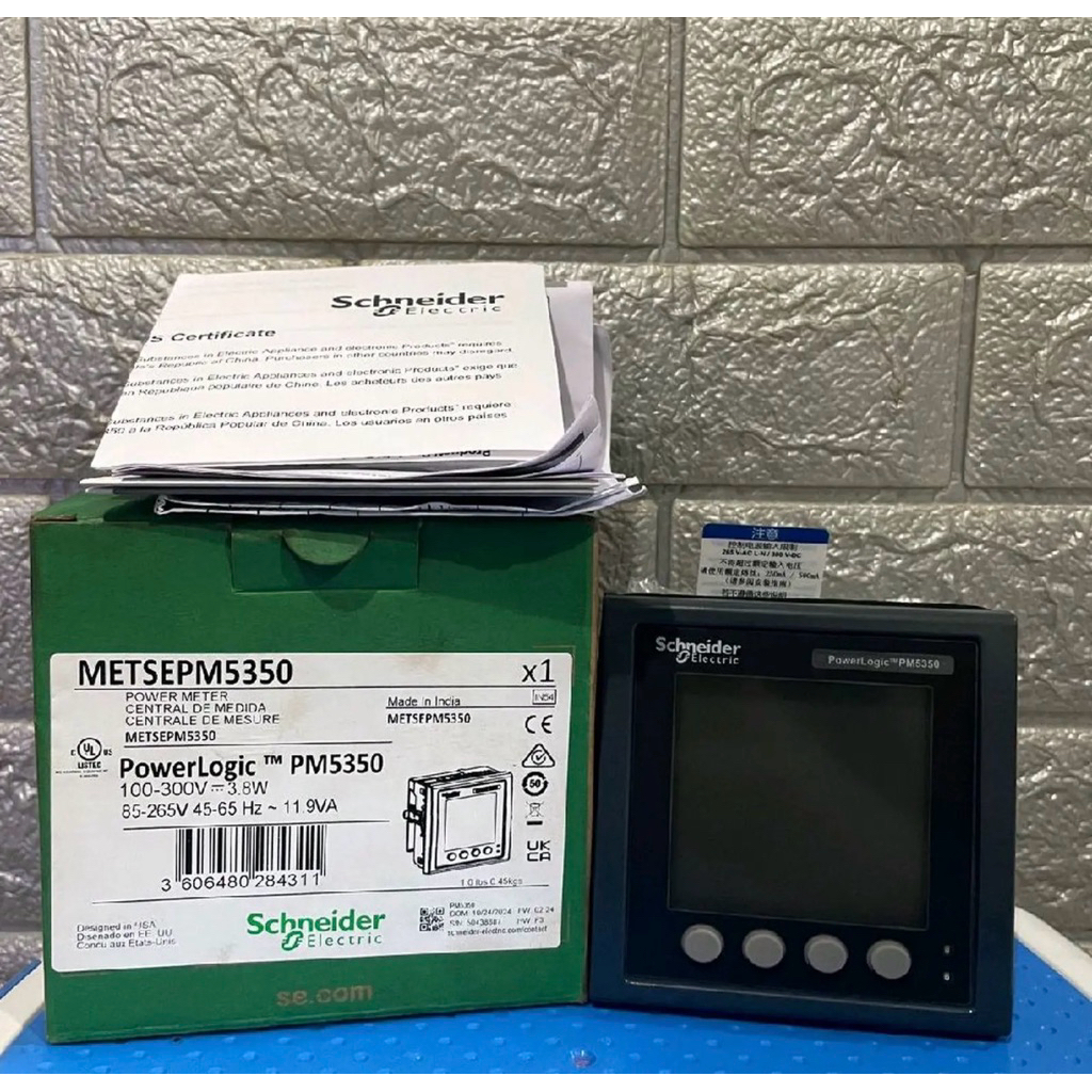 POWER METER SCHNEIDER METSEPM5350 PM5350 PM 5350 ORIGINAL