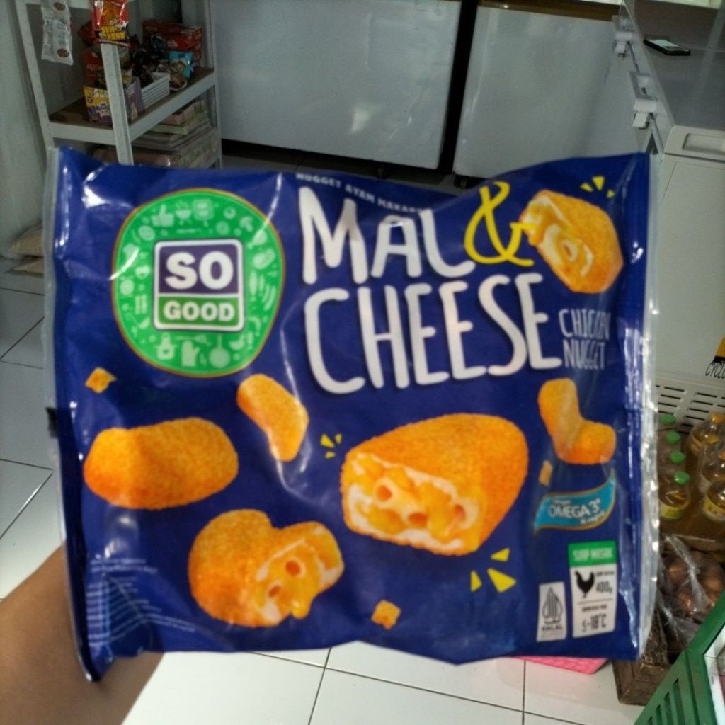 Nugget Keju Sapi So Good 400 Gram - Gurih, Lembut, Kriuk