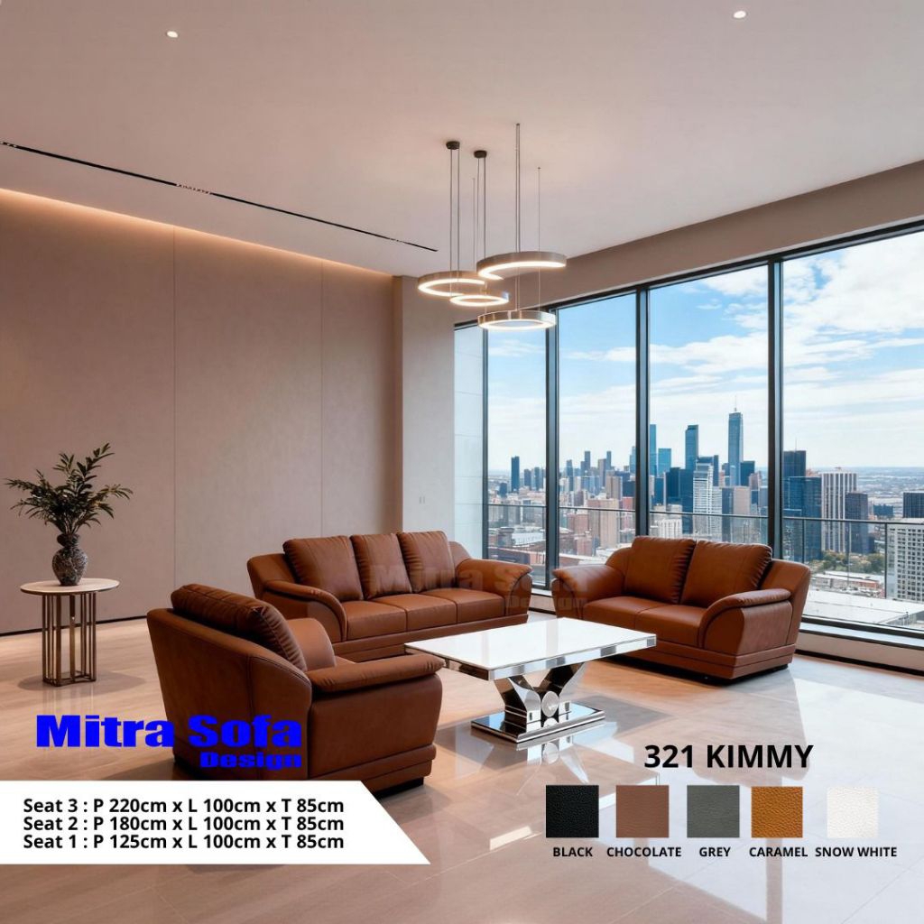 sofa ruang tamu set Oscar Kimmy 321