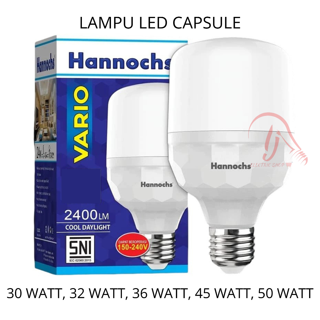 HANNOCHS HANNOCH HANNOC HANOCH HANOC LED CAPSULE 30W 32W 36W 45W 50W LAMPU LED KAPSUL HANNOCHS VARIO