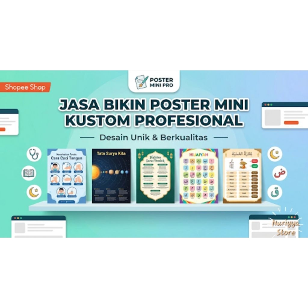 JASA BIKIN POSTER MINI CUSTOM