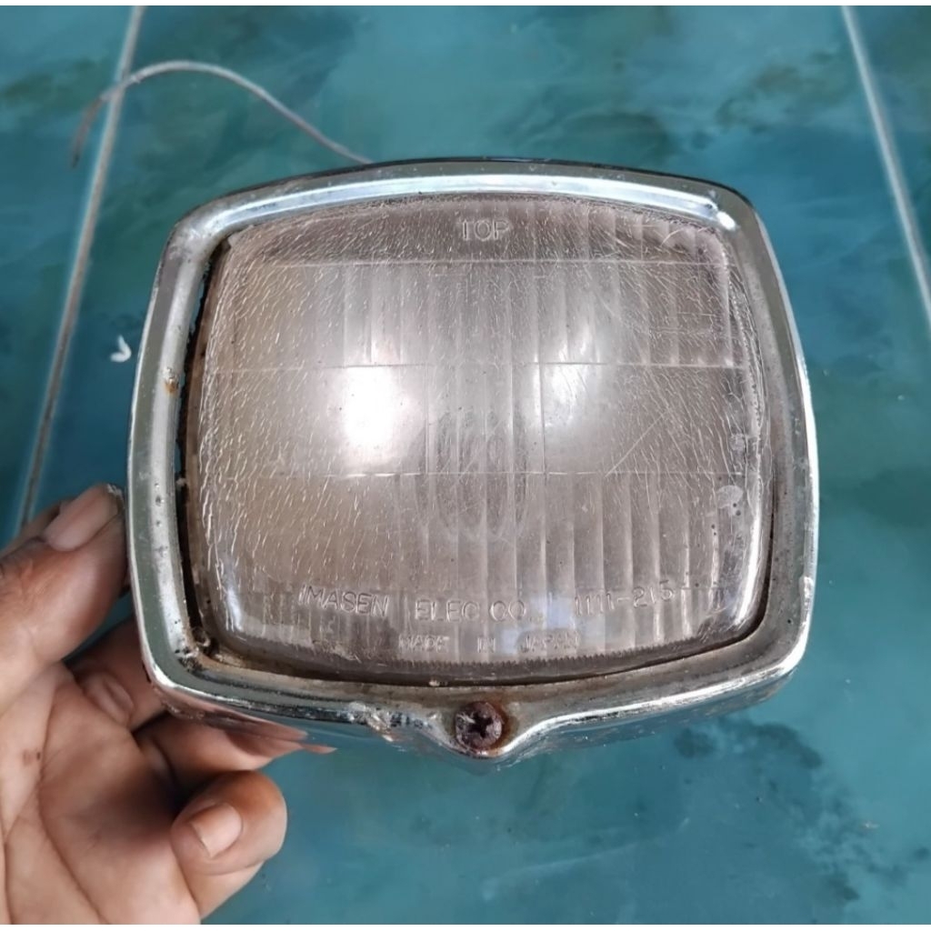 Reflektor lampu depan yamaha v80 ring set reflektor lampu depan yamaha v80 original