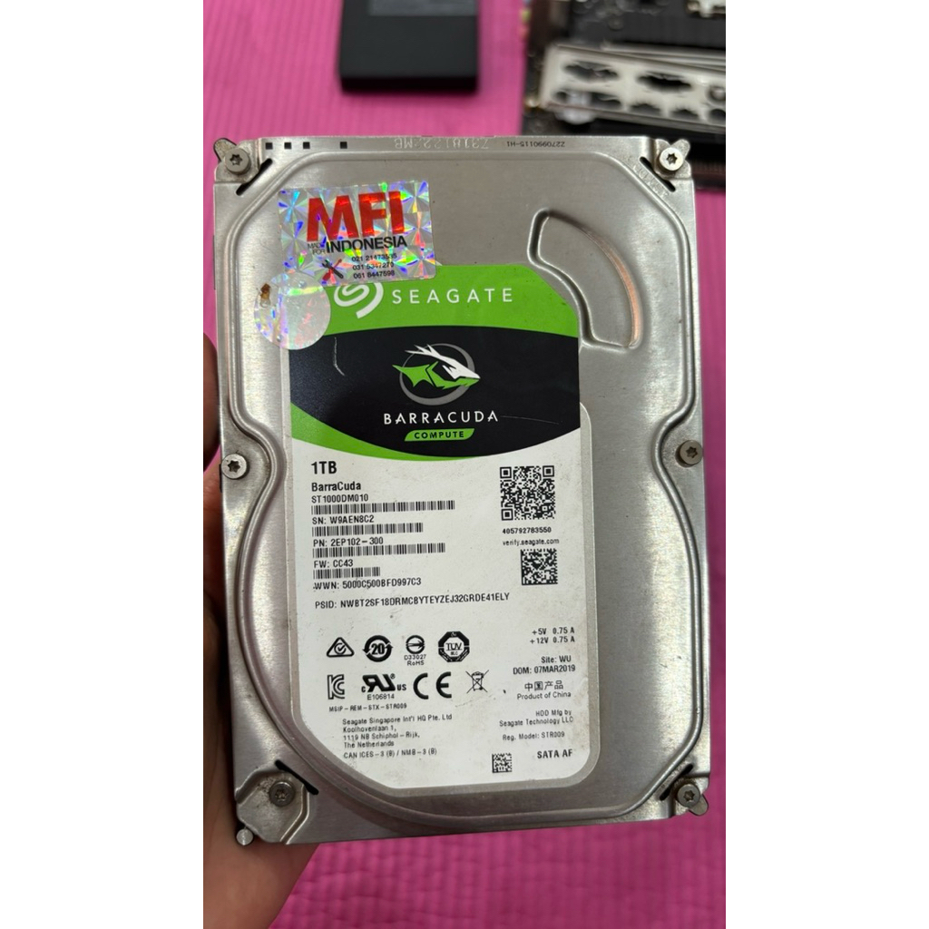 HARDIS SEAGATE 1TB MFI