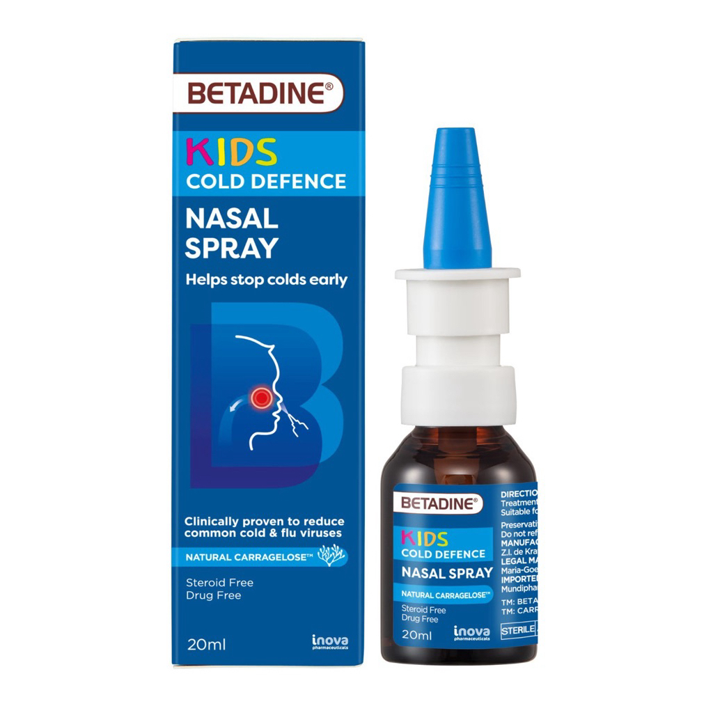 BETADINE COLD DEFENSE/ BETADINE NASAL SPRAY kids