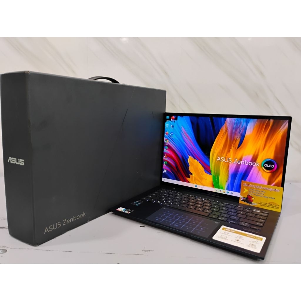 LAPTOP ASUS ZENBOOK UX3402Z-OLEDS551 SECOND SIAP PAKAI