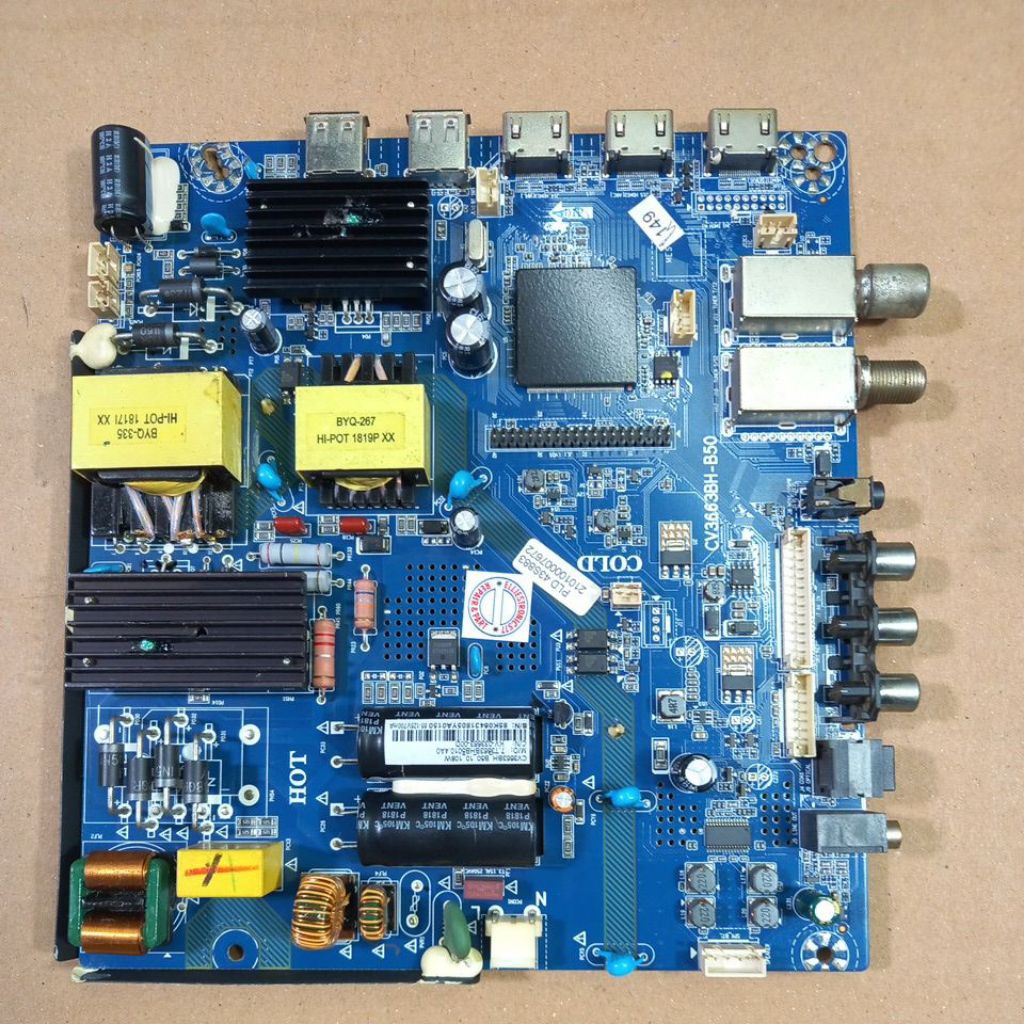 MB MAINBOARD MOTHERBOARD POLYTRON DIGITAL PLD43S883 43S883