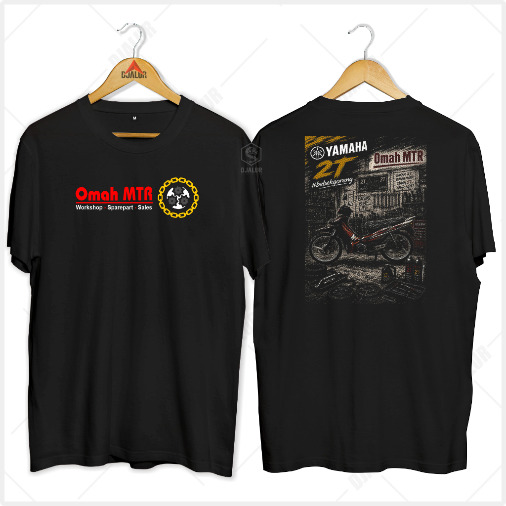 Kaos Omah Motor Distro Custom Djalur Clothing