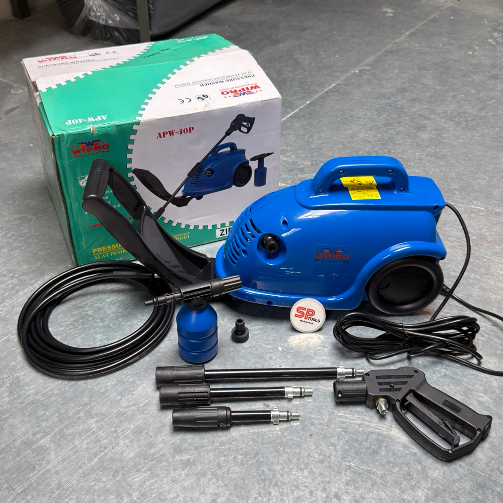 MESIN JET CLEANER / MESIN STEAM MOBIL / MESIN CUCI MOBIL 100 BAR WIPRO APW-40 APW40