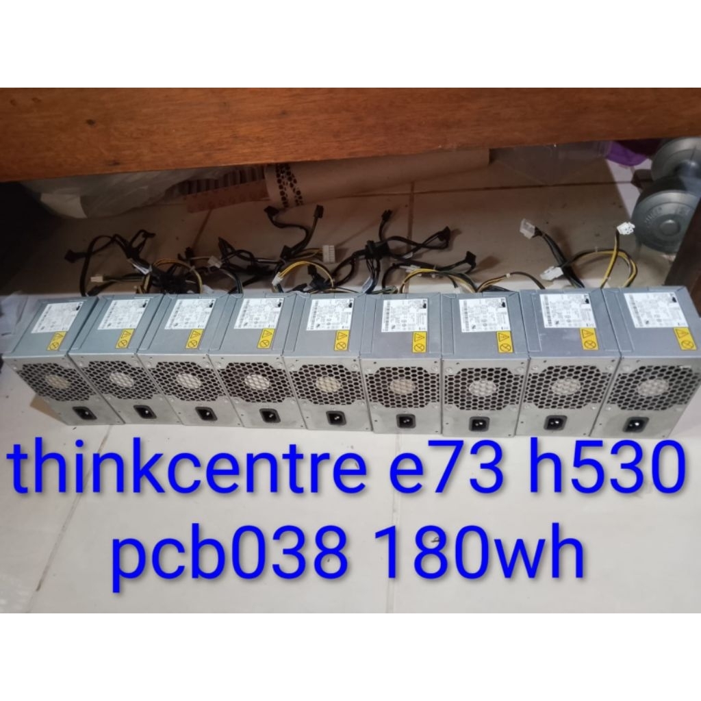 PSU /POWER SUPPLY PC LENOVO THINKCENTRE e73 530 180wh ory copotan unit,normal garansi