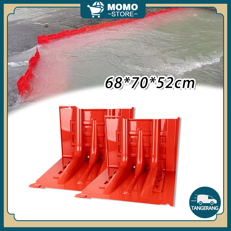 Flood Barrier Penahan Banjir Portable Flood Barrier Penahan Air Road Portable Anti Banjir Kualitas T