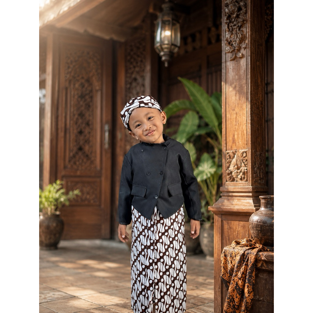 baju adat jawa /beskap anak