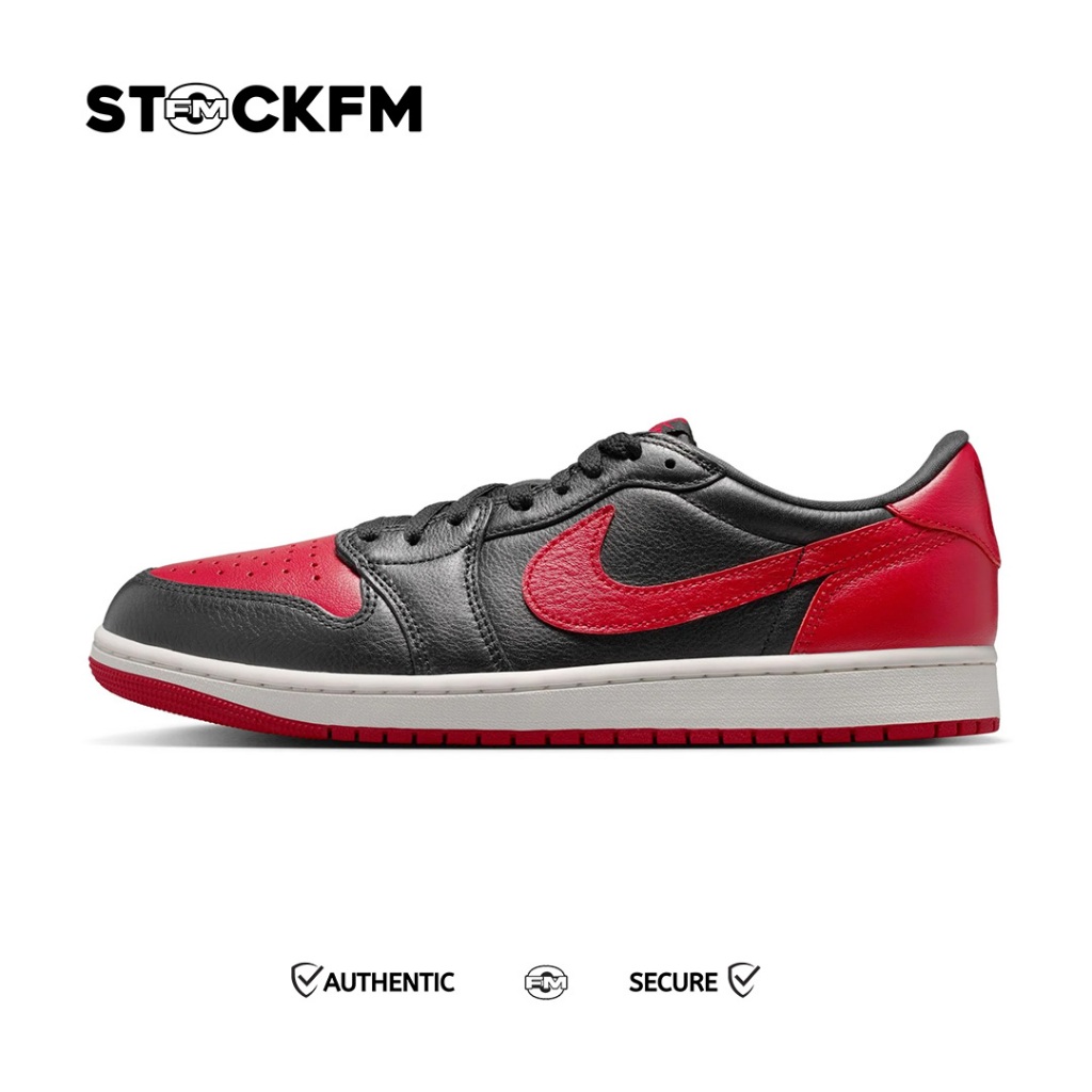Nike Air Jordan 1 Low OG Banned Black Varsity Red Original