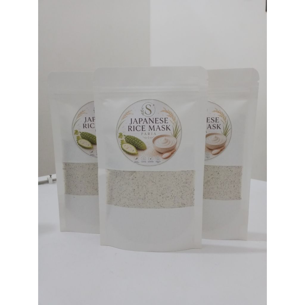 Masker Beras Jepang Dan Pare