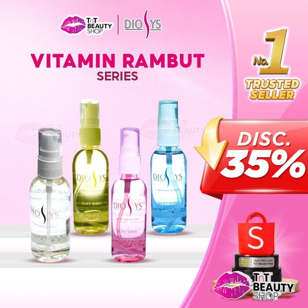 Diosys Serum Pelindung rambut 60ml plus vitamin E DIOSYS hair serum vitamin spray | TnT Beauty Shop