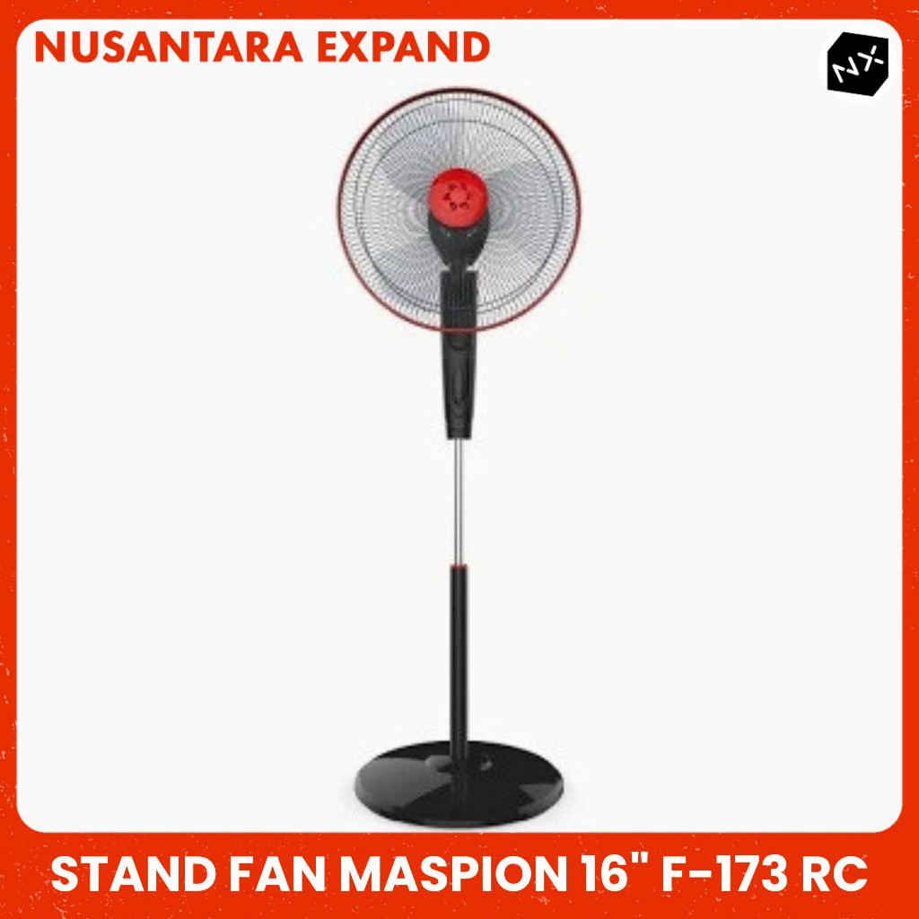 Maspion Kipas Angin Berdiri 16" F-173 RC / Stand Fan Maspion