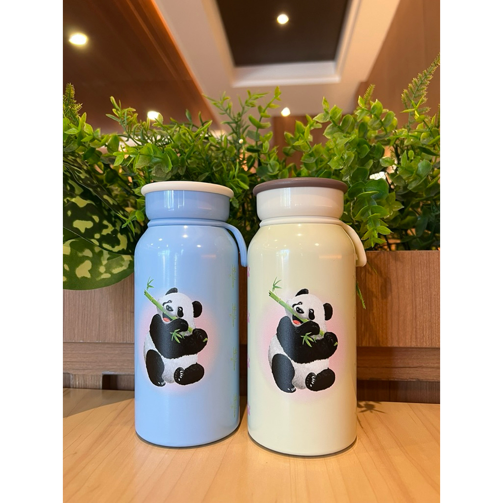 Tumbler motif Panda / Tumbler stainless sus 316 / Lylia Doodwear