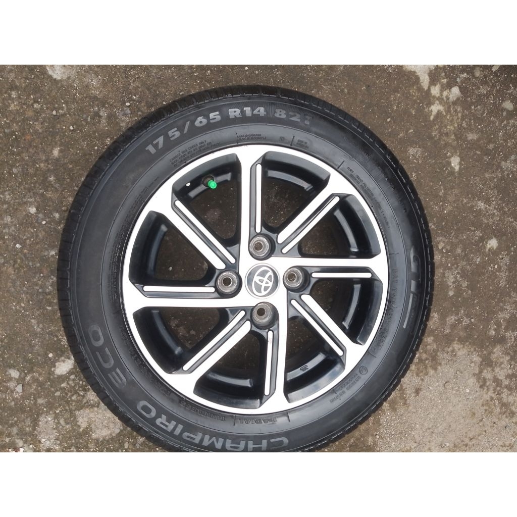 velg serep original calya ring 14 pcd komplit ban tebal
