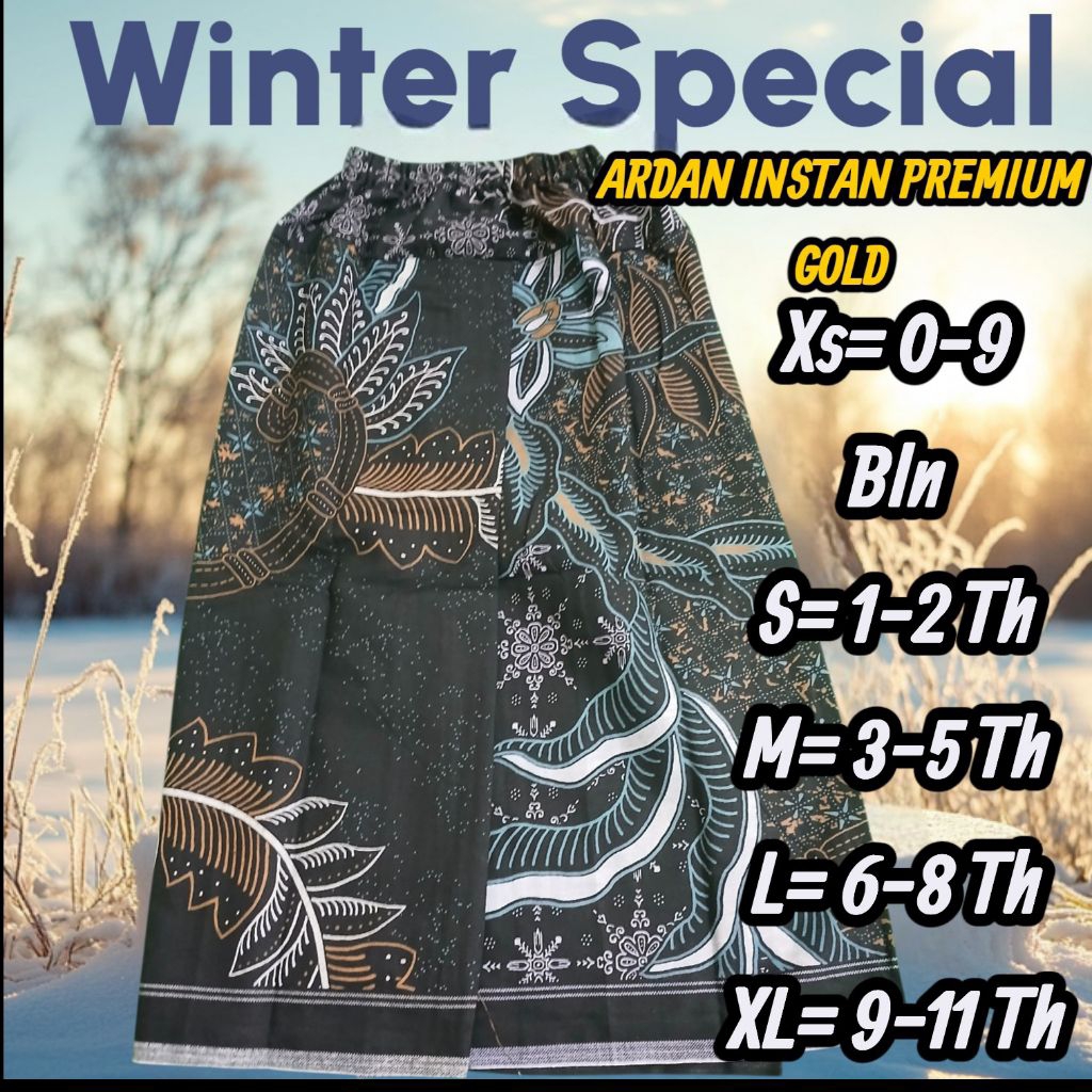 sarung anak motif batik| sarung instan Ardan motif batik|sarung anak instan motif ardan batik origin