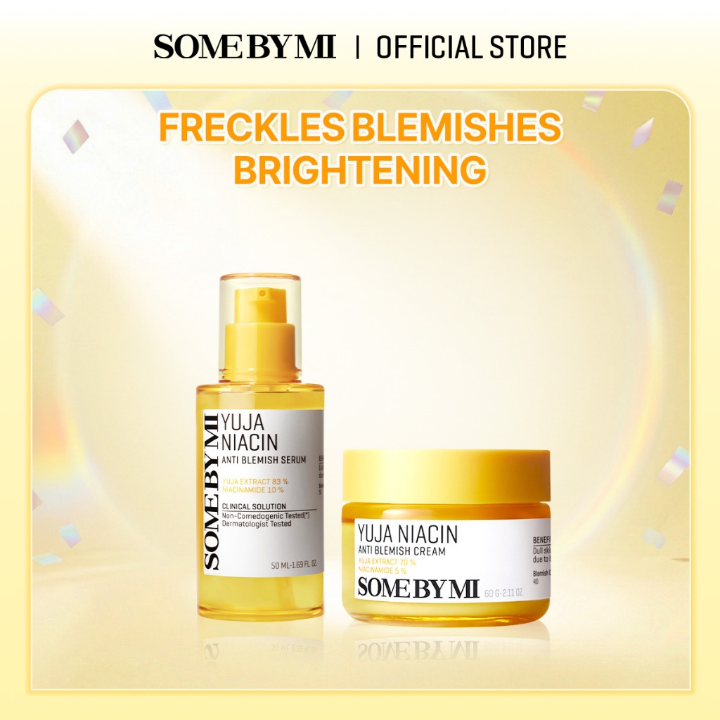 SOME BY MI Yuja Niacin Serum+Cream 2 Step Set
