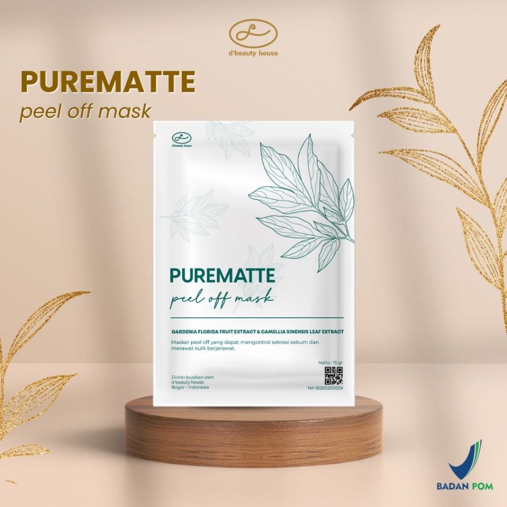 d’beauty house Purematte Peel Off Mask 15gr