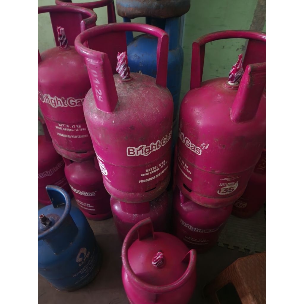tabung gas 12 kg + isi