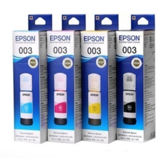 Paket Tinta EPSON 003 (BCMY) L3110 / L3150 ORIGINAL
