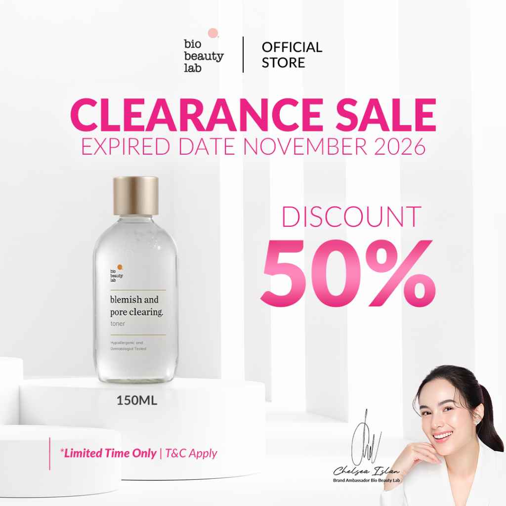 [NED - NOVEMBER 2026] Bio Beauty Lab Blemish and Pore Clearing Toner 150ml | Toner Wajah Hydrating T
