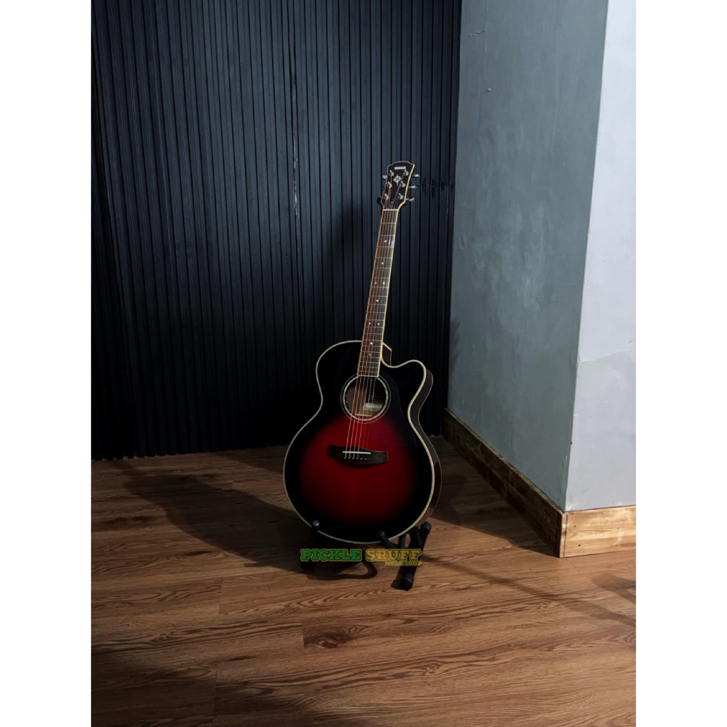 YAMAHA COMPASS SERIES CPX-700 DUSK SUN RED | GITAR YAMAHA AKUSTIK | GITAR YAMAHA CPX-700