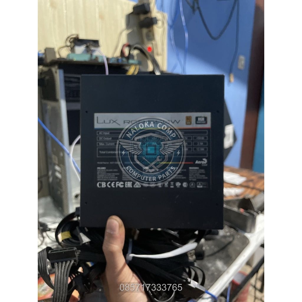 PSU Gaming 550watt 500watt pure