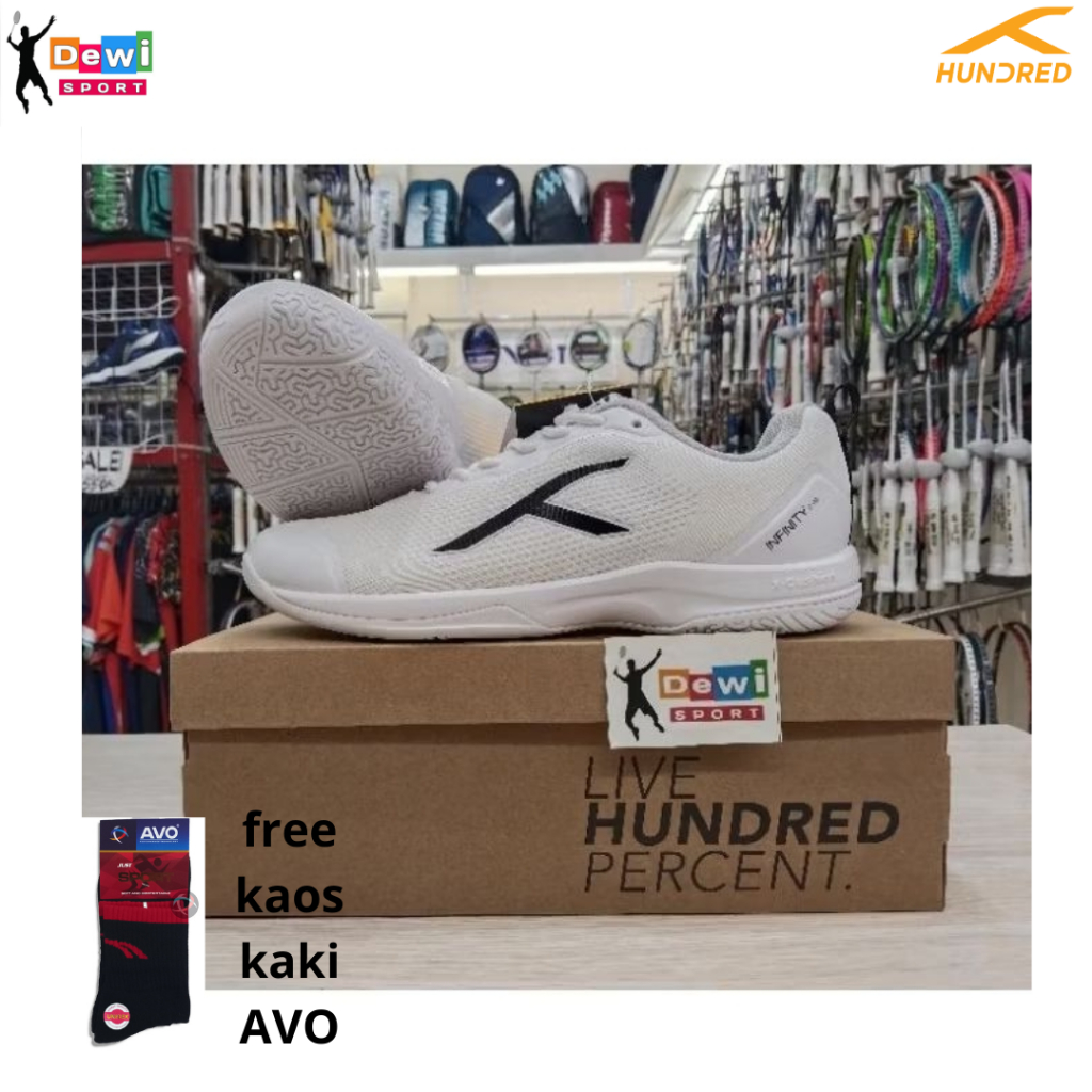 Sepatu Badminton HUNDRED INFINITY PRO/INFINITY COMFORT / XOOM
