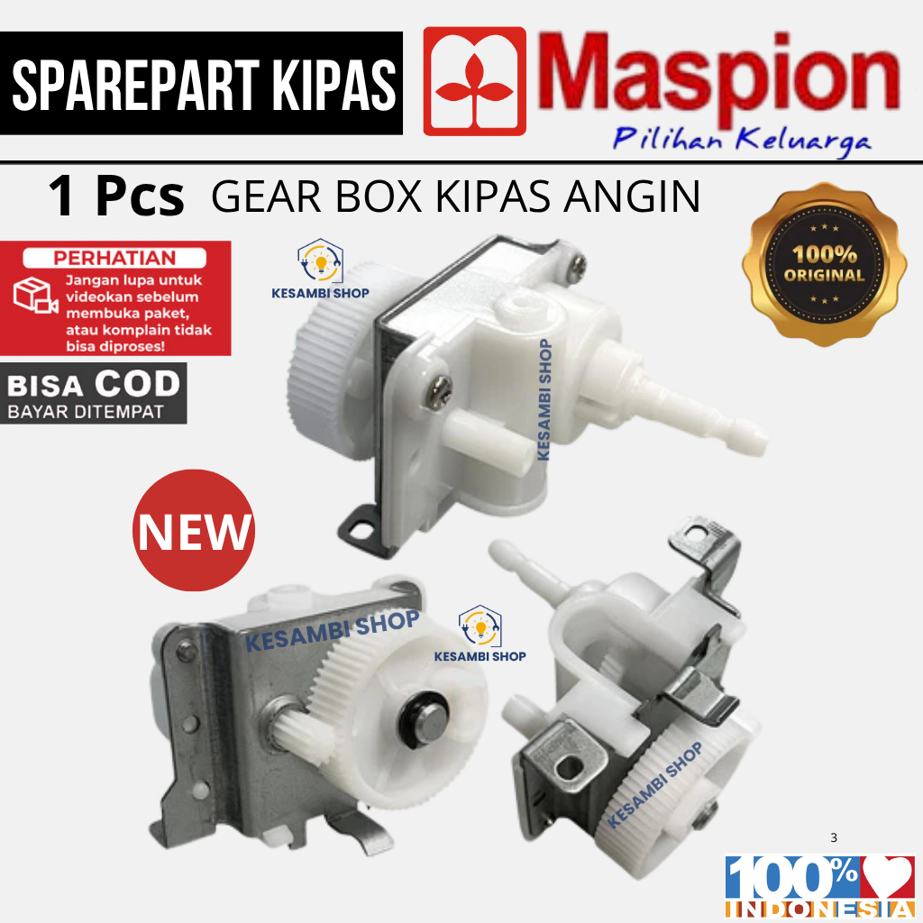 Gear Box Kipas Angin MASPION Gear Box Plat Kipas MASPION