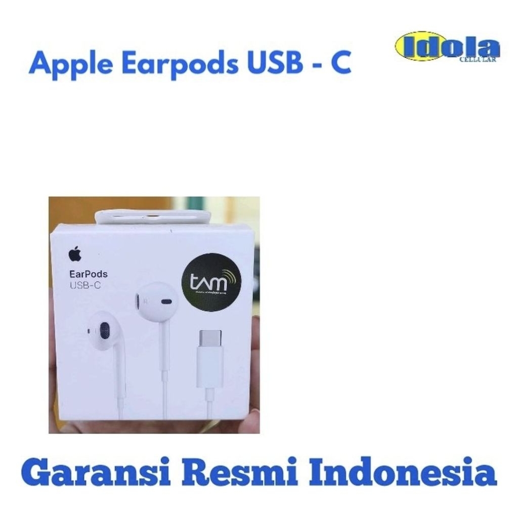 Apple Earpods USB-C Garasni Resmi Indonesia