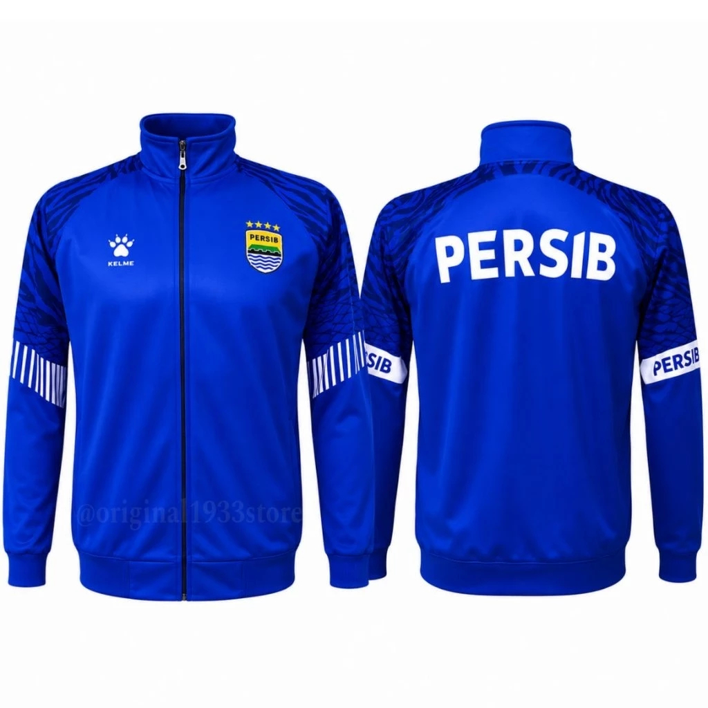 JAKET TRACKTOP PERSIB CHAMPIONS 2026 FULL PRINTING BAHAN LOTTO