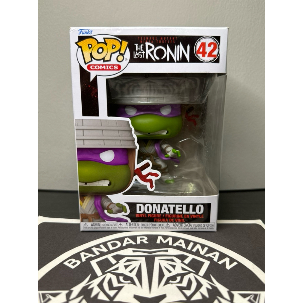 Funko Pop The Last Ronin Donatello No 42 Tinggi 4 Inch ORIGINAL