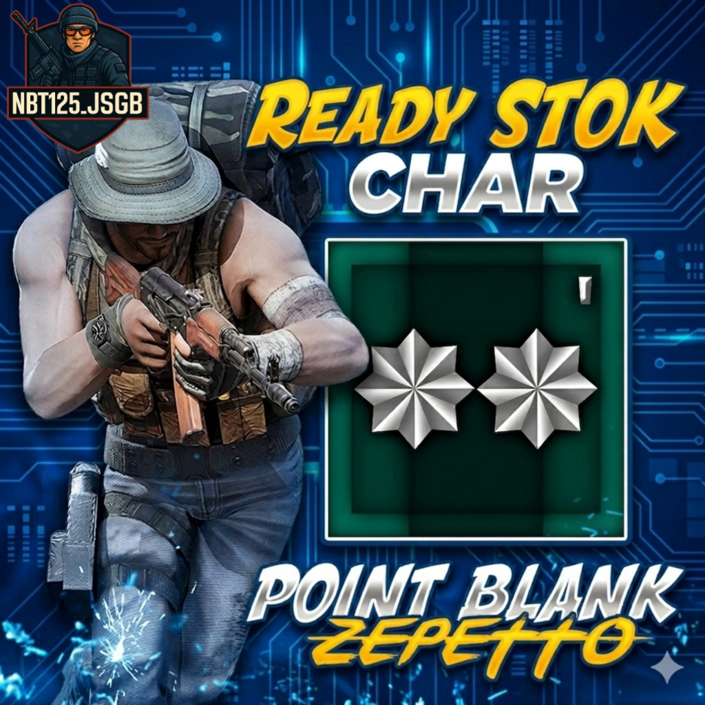 AKUN POINTBLANK MAJOR 2 QC 31DAY | POINTBLANK | AKUN PB | CHAR PB | GAME PC |