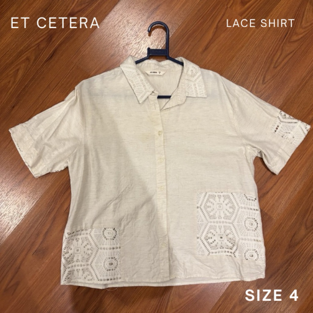 ET CETERA LACE SHIRT