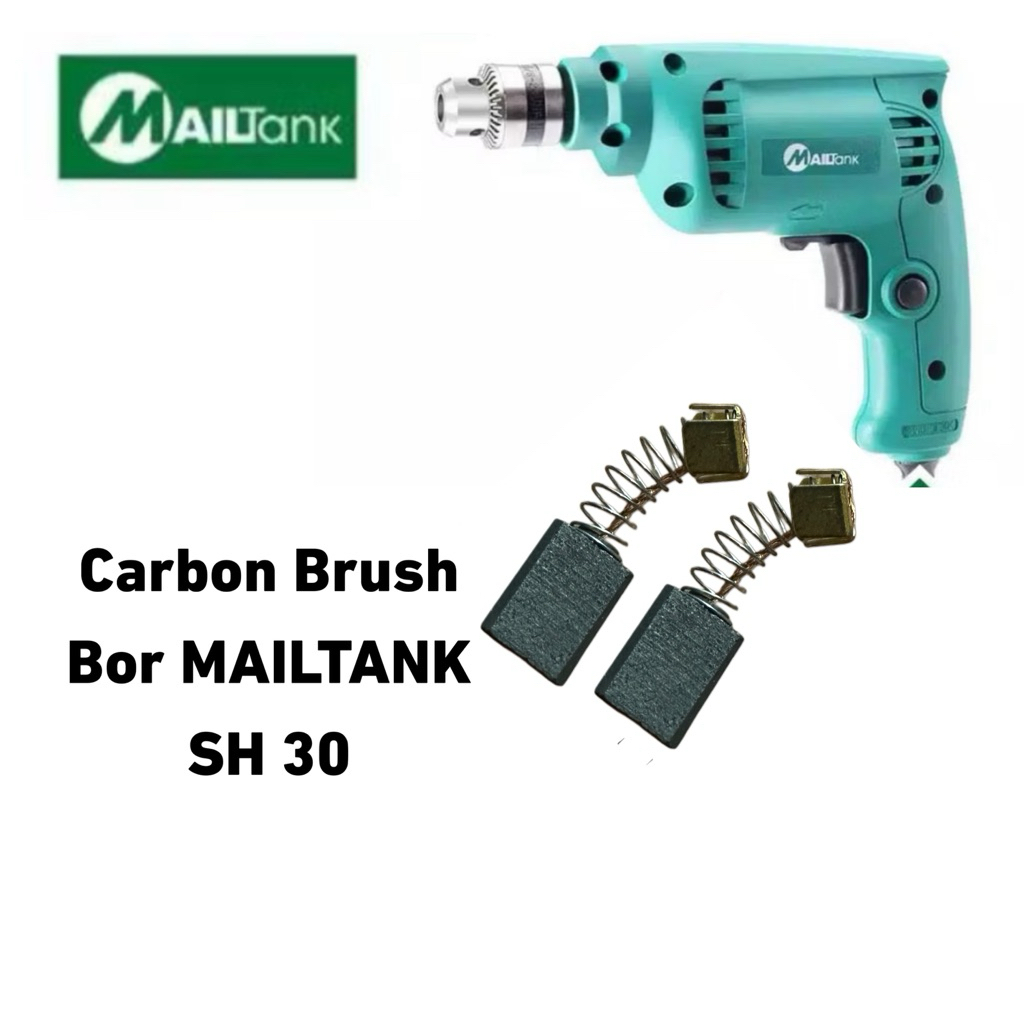 Carbon brush bor 10 mm MAILTANK SH 30 cb kull areng bostel bor mailtank sh30