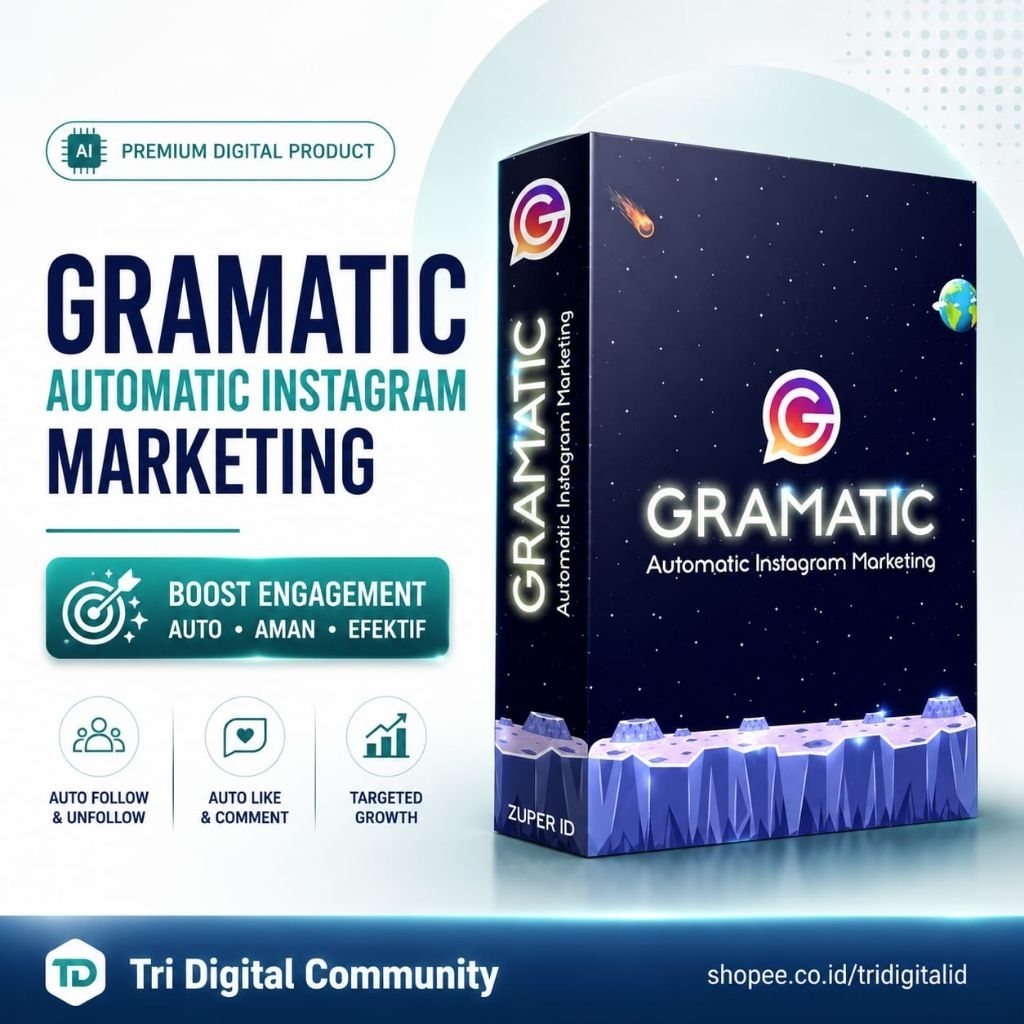 Tool Instagram Gramatic Termurah Dishoppe- Tri Digital