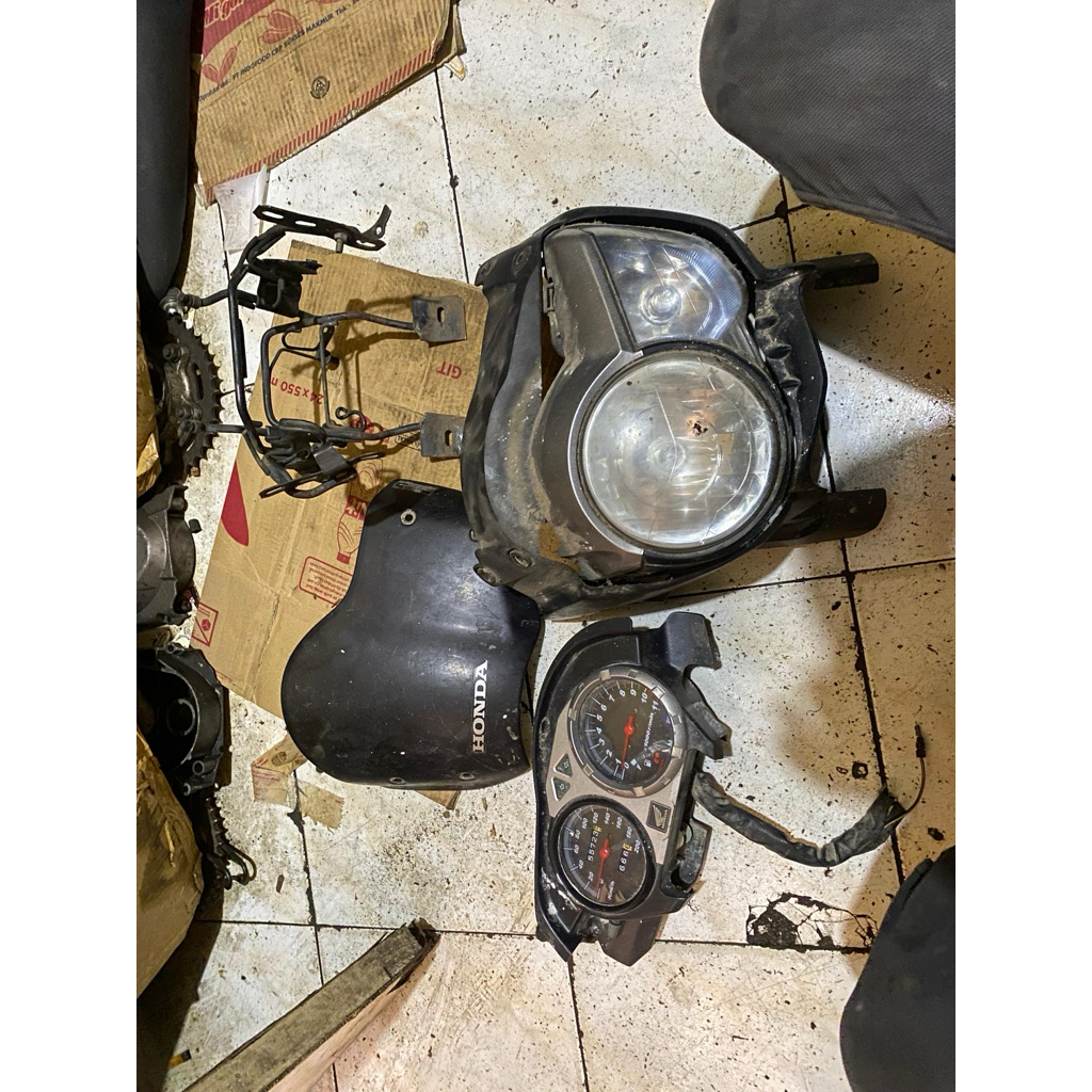lampu pece/pecak  set tiger minus breket