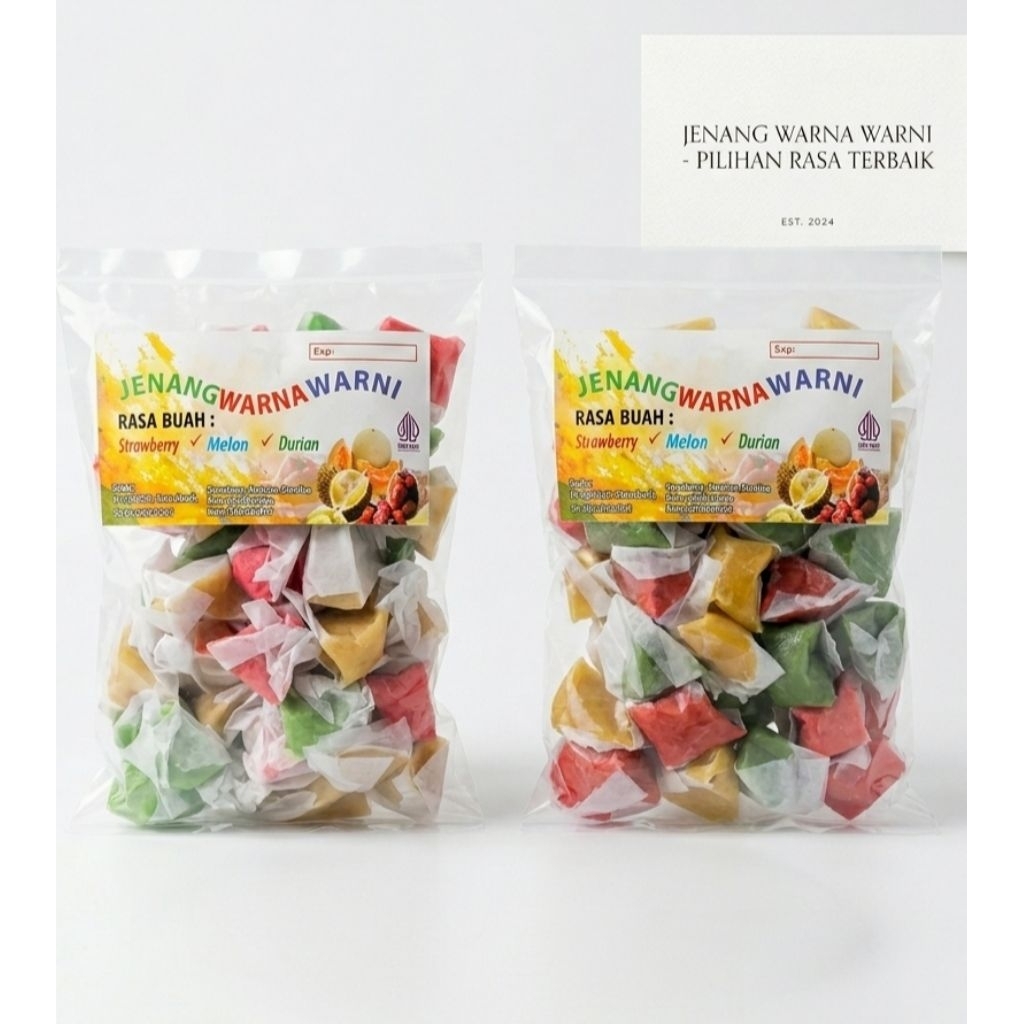 [250gr] jenang tape dodol aneka rasa buah