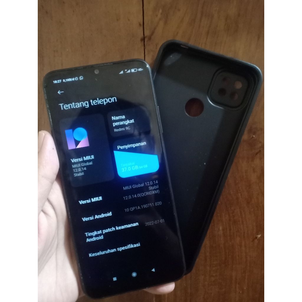 redmi 9c ram 4/64 second